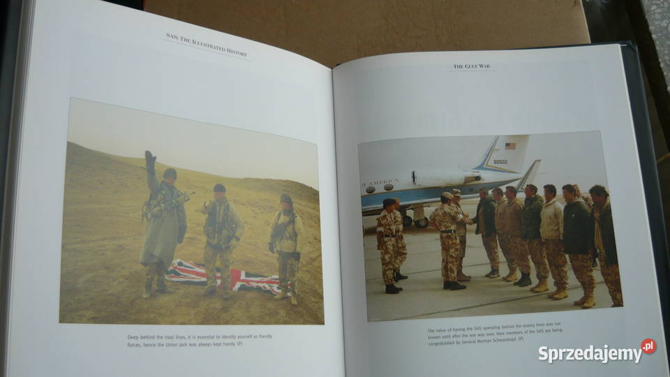 SAS The Illustrated History album angielski Sokółka sprzedam