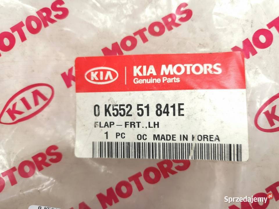 CHLAPACZ LEWY PRZÓD KIA CARNIVAL 9806 0 K552 51 lubelskie