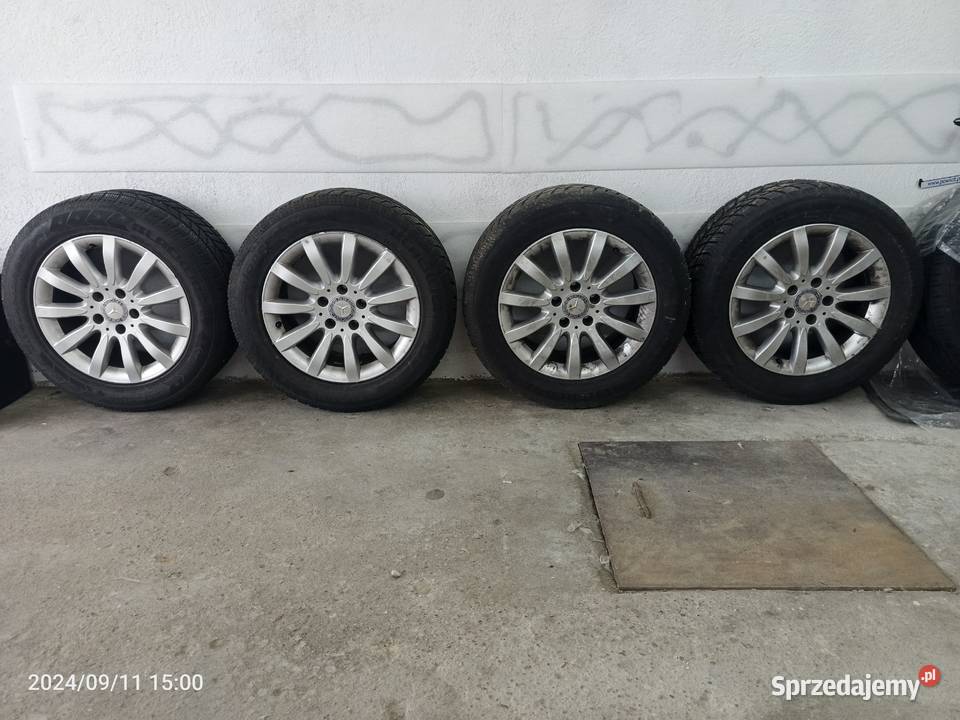 Alusy opony zimowe Mercedes 5x112 Ujście