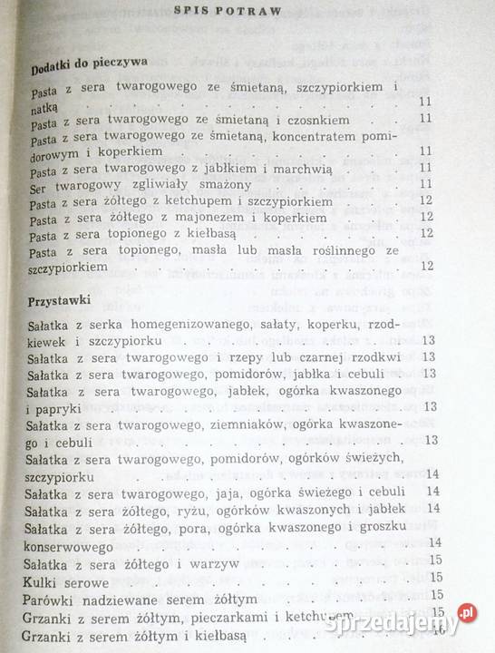Potrawy z produktów mleczarskich Danuta Sadowska Chełm