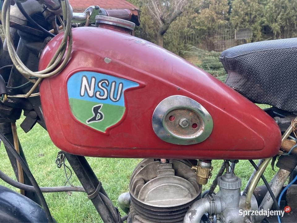 Nsu 201 ZDB 1936 benzyna NSU Żychlin