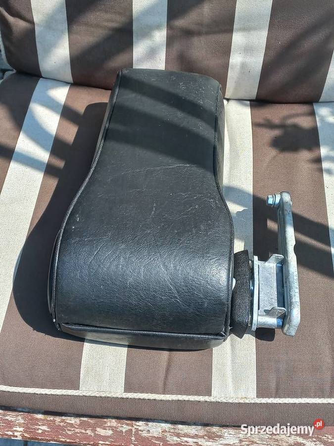 MERCEDES W124 PODŁOKIETNIK CZARNA SKÓRA Podłokietniki Sawin