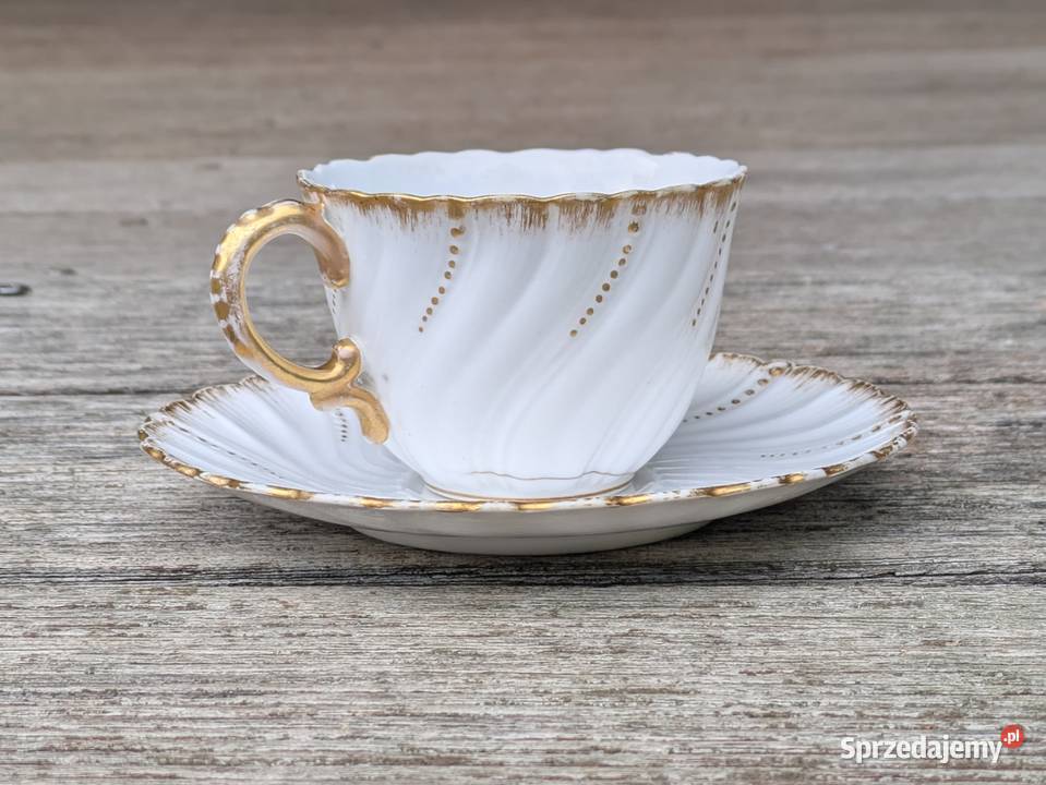 Kunsztowna Filiżanka Utzschneider Lotaryngia Legnica