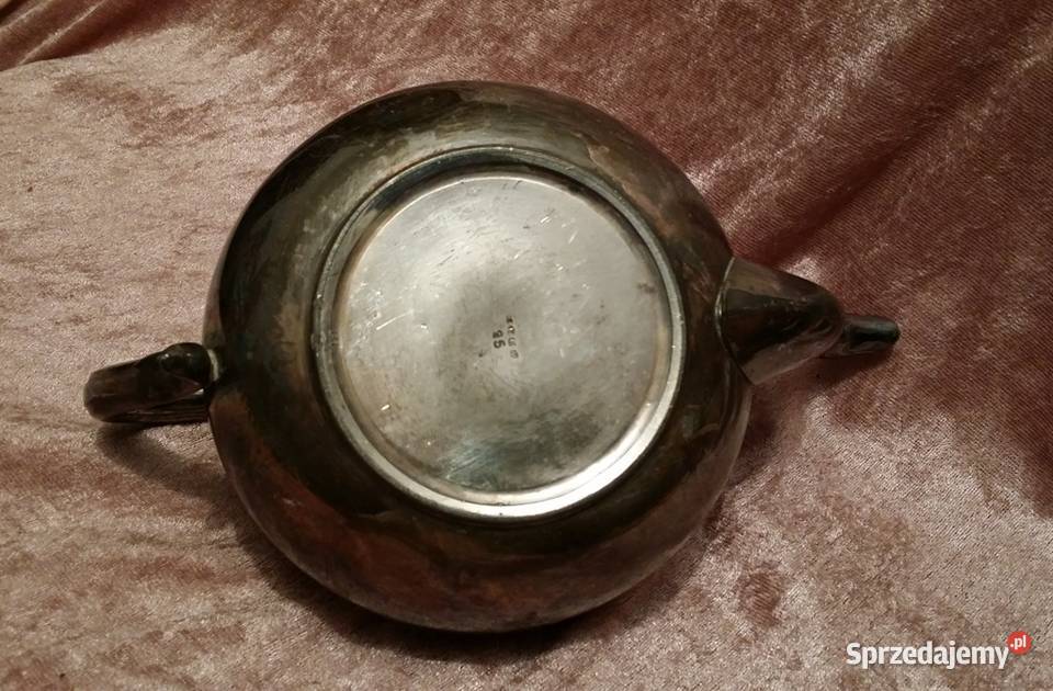 Czajnik stary angielski w kolorze metalicznym z