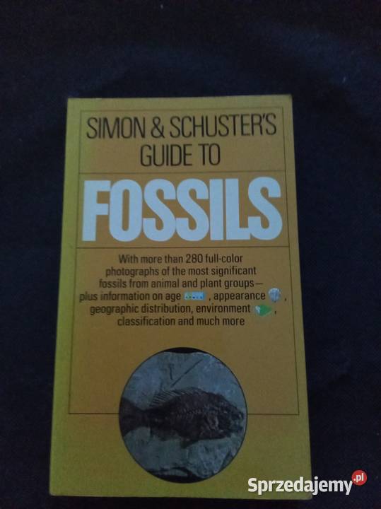 Simon Schusters guide to fossils angielsku Warszawa sprzedam