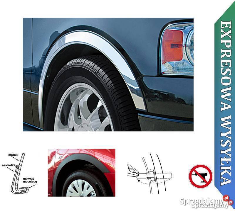 SEAT ALHAMBRA nakładki na błotnik kpl 4 sierpy Łódź