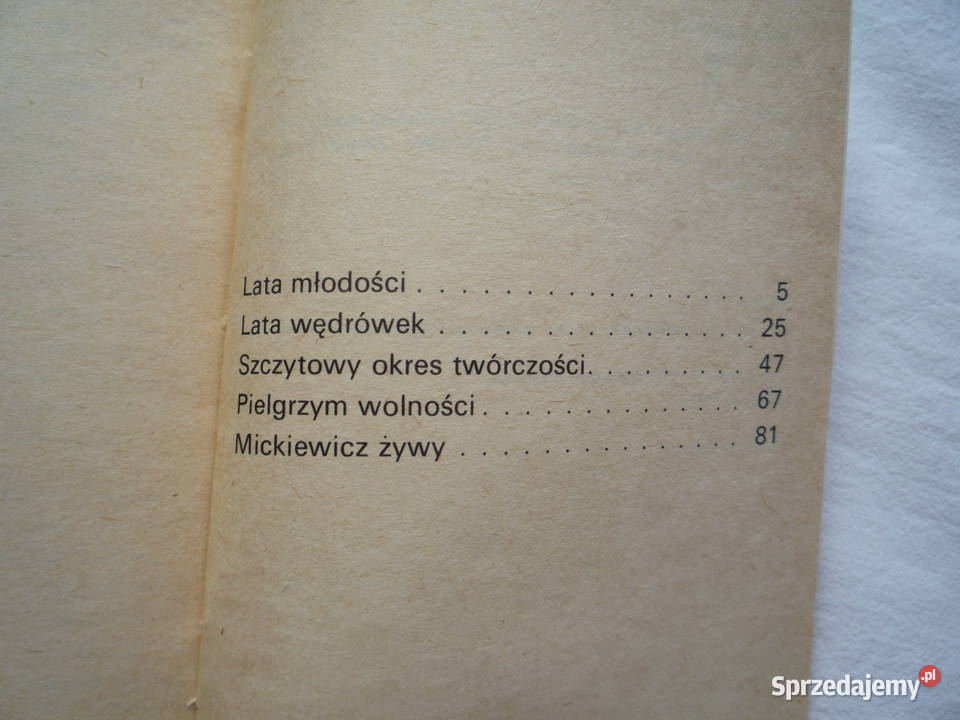 Adam Mickiewicz Juliusz Słowacki Autor Maria Rok wydania 1985 Książki naukowe i popularnonaukowe zachodniopomorskie Szczecin