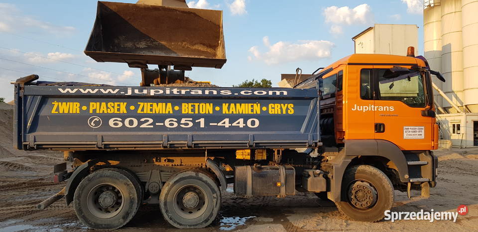 Beton Żwir Piasek Ziemia Kamień Grys Gruz Poznań