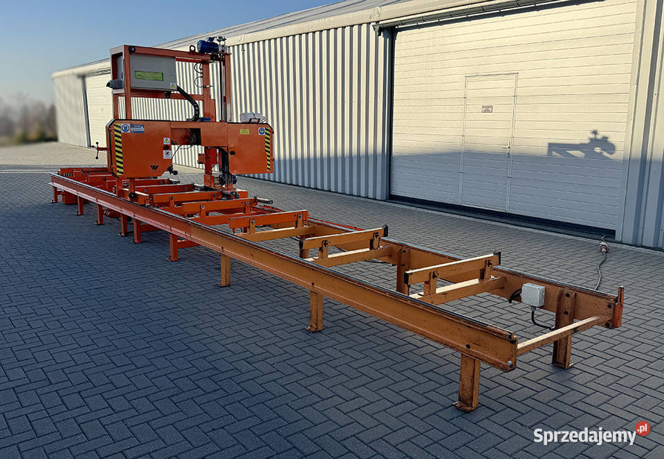 Trak pilarka taśmowa pozioma WIREX typ CZ1ZM do Sierakowska Huta