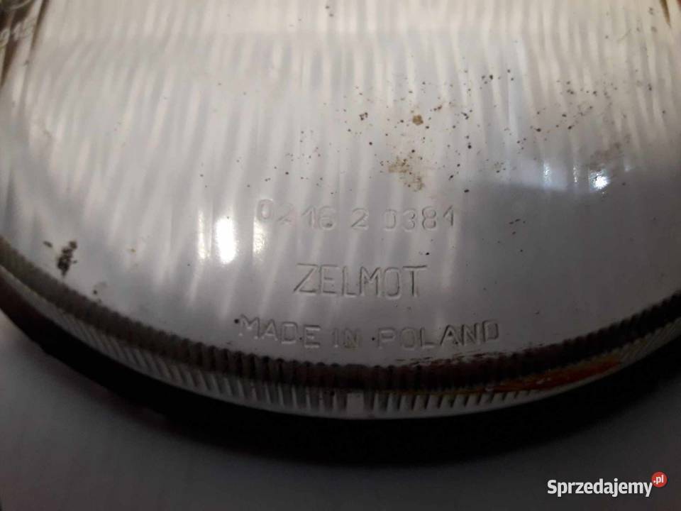 Szkło reflektora klosz lampy Zelmot Warszawa Lampy przednie