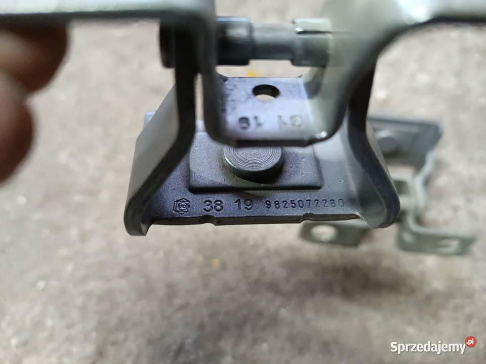 Zawiasy klapy Peugeot 208 II 2020 KCA Srebrny Turek