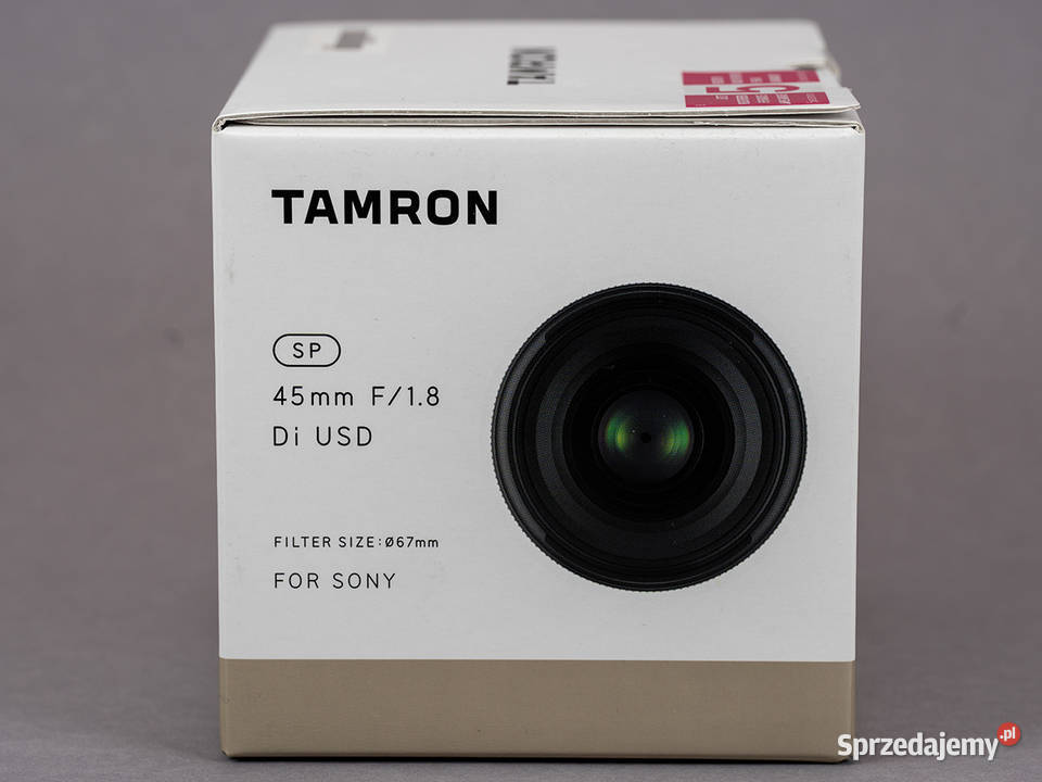 Obiektyw Tamron SP 45 mm f18 Di USD Sony A Łódź