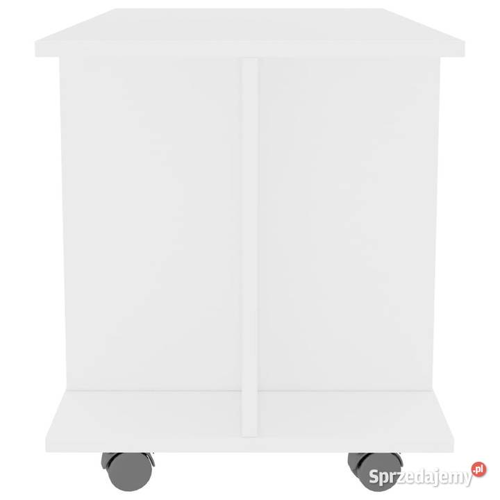 Szafka pod TV biała 80x40x45 materiał