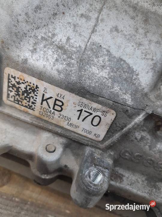 Skrzynia Ford Ranger JB3P7A195AE JB3P7000ZE Radom