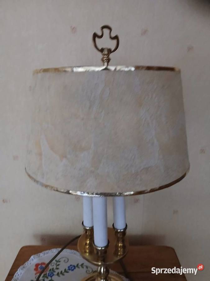 Mosiezna lampa z lat 60 tych Kraków