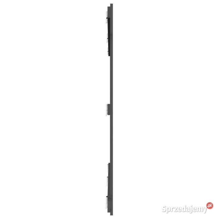 Wezgłowie łóżka szare 204x3x110 lite drewno mazowieckie Warszawa sprzedam