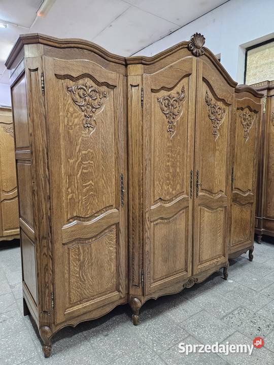 Duża ładna szafa Ludwikowska Francja