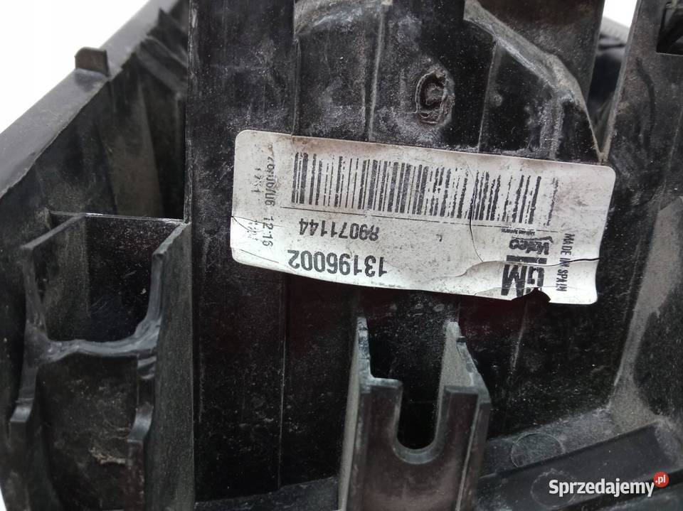 LAMPA TYŁ KOMPLET 13196002 13196001 Opel Meriva Lampy tylne
