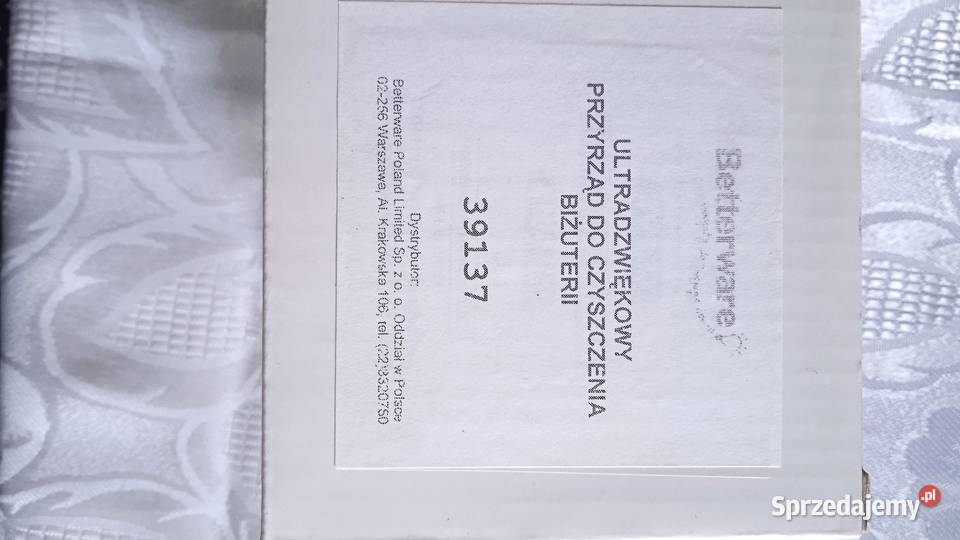 ULTRADŹWIĘKOWY PRZYRZĄD DO CZYSZCZENIA BIŻUTERII Pozostałe Piła sprzedam