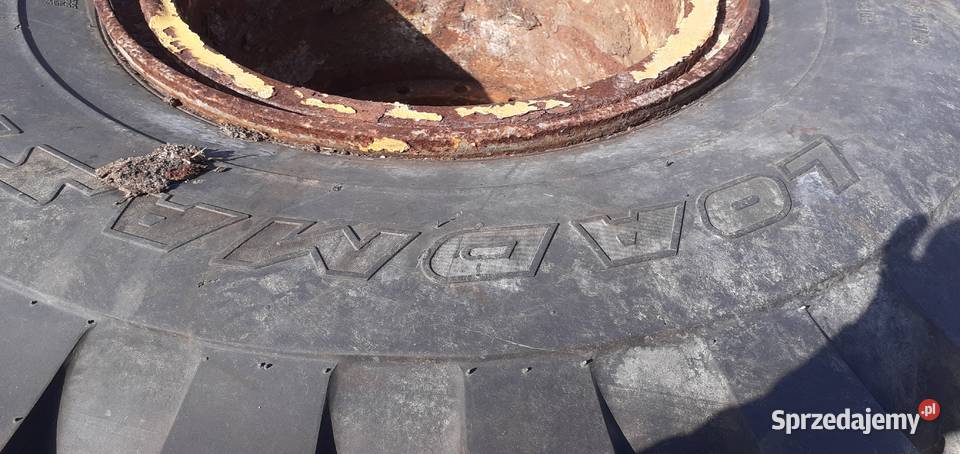 HSW 534 Koło używane 235x25 bezdętkowe Części do maszyn budowlanych Stalowa Wola