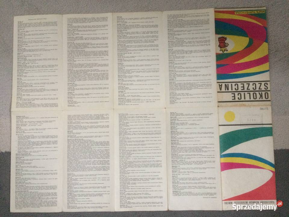 3483 Szczecina Mapa Turystyczna Szczecin