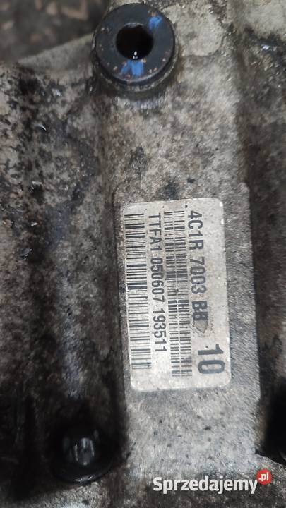 SKRZYNIA BIEGÓW MANUALNA TRANSIT 24 MK7 TYL Rok produkcji 2010 świętokrzyskie Włoszczowa