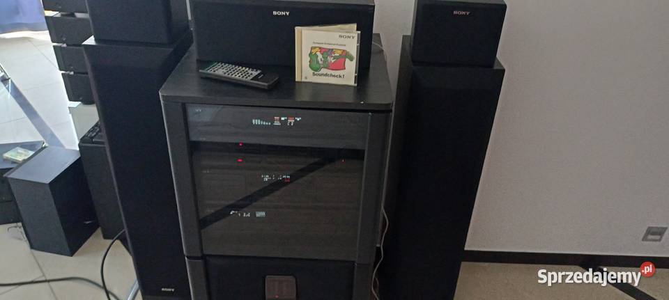 Wieża Sony SenR5520 pilot i plyta Wieże i miniwieże Sędziszów