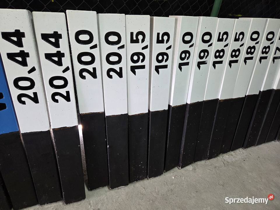 Słupek kilometrażowy oznaczeniowy treść Pozostałe Ulanów