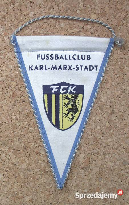 Klub KarlMarxStadt Mistrz Niemiec w Piłce Nożnej
