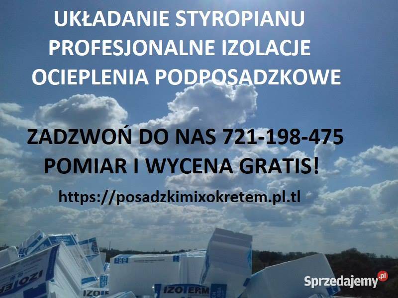 STYROPIAN pod wylewki izolacje ocieplenia podłóg mazowieckie