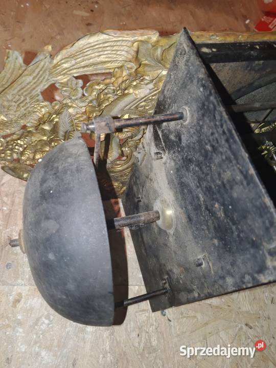 mexanizm zegara sprawny z budzikiem Fałków