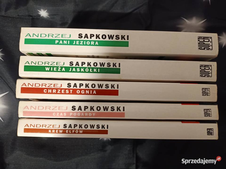 Wiedźmin Andrzej Sapkowski tom 1 5 Proza i poezja Poznań