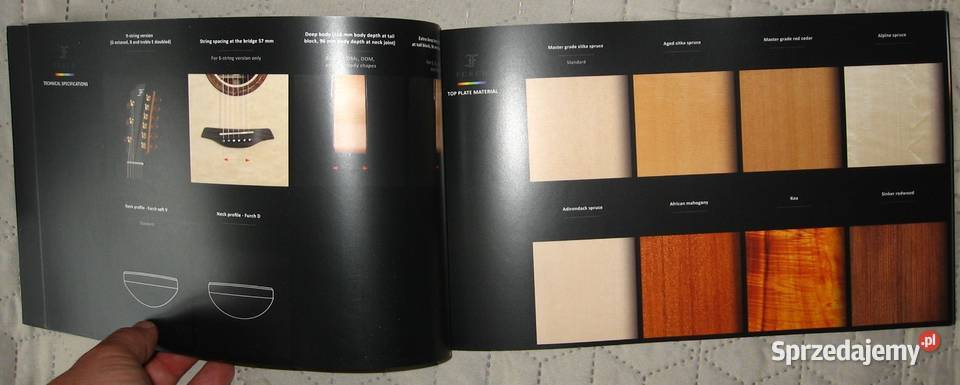 FURCH Rainbow Series guitar catalog katalog Kępice sprzedam
