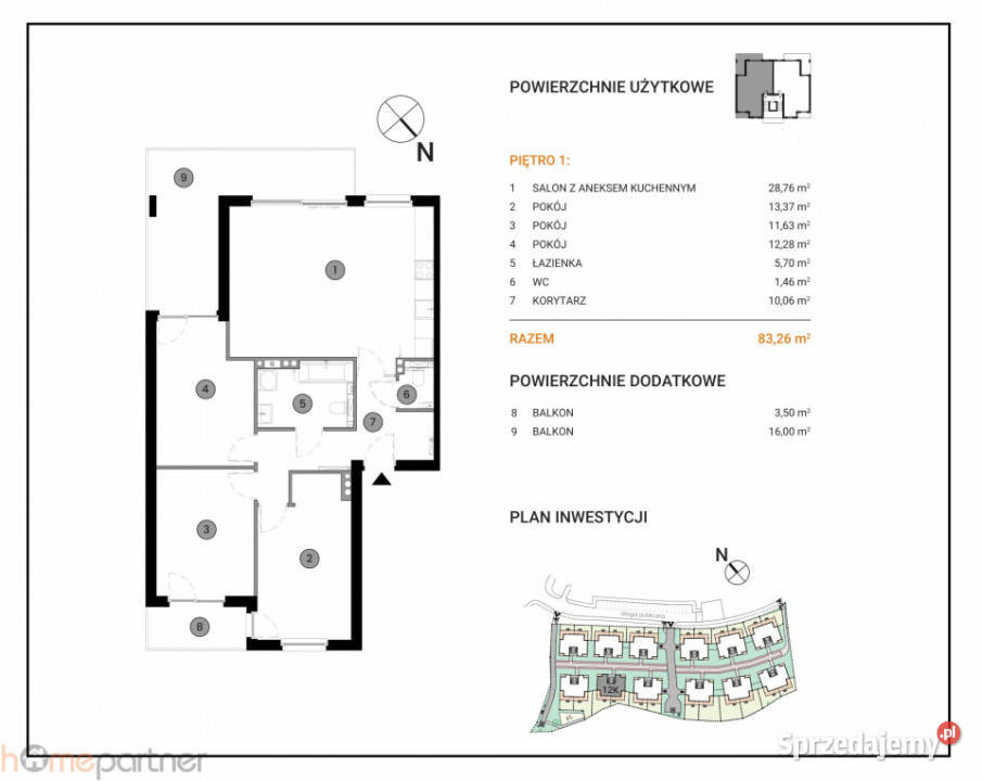 Mieszkanie Wrocław Rafała Wojaczka 8326m2 4 Sprzedaż