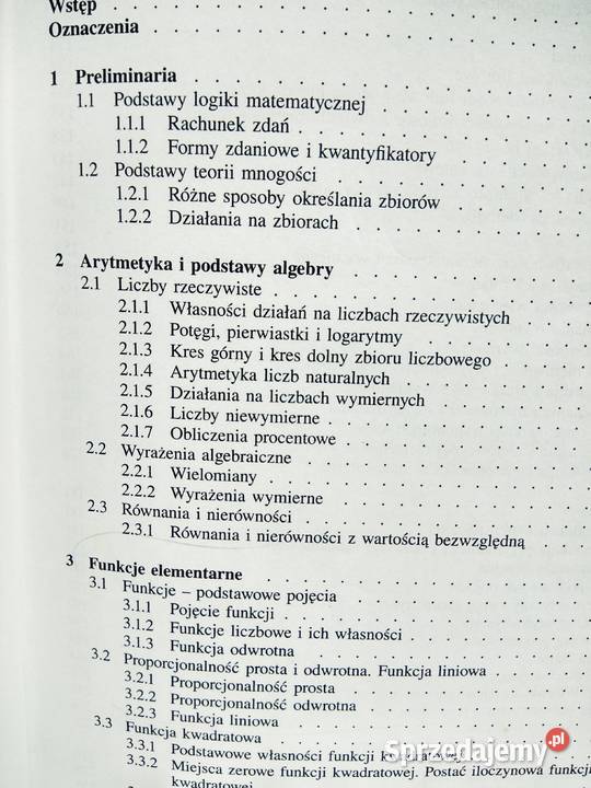 Repetytorium z matematyki outlet książki używane Warszawa