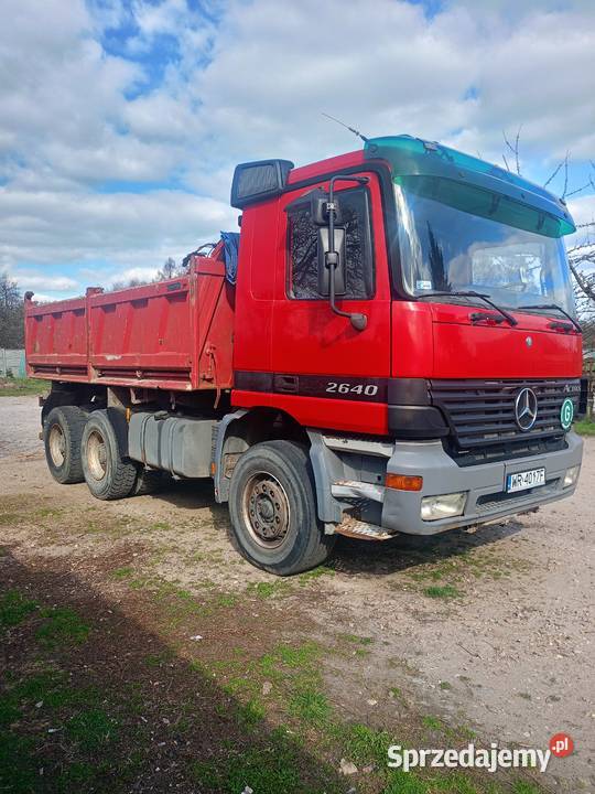 Mercedes Actros 2640 wywrotka Wywrotki mazowieckie