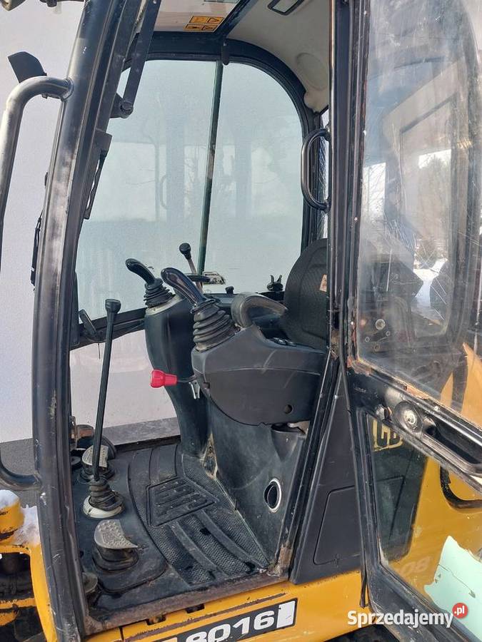 Minikoparka JCB 8016 2012 małopolskie Niepołomice