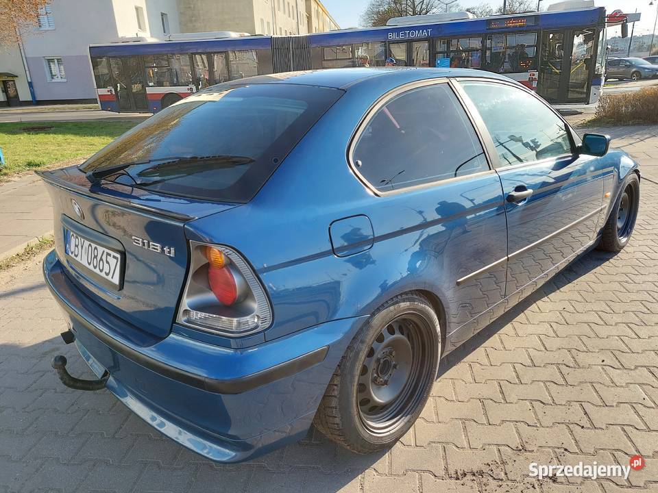 BMW 316ti Compact Skóra Gwint Szeroka Stal Jeden kujawsko-pomorskie Bydgoszcz