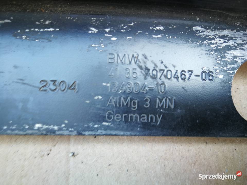 Wzmocnienie błotnika prawe lewe bmw e63 e64 wielkopolskie Międzychód