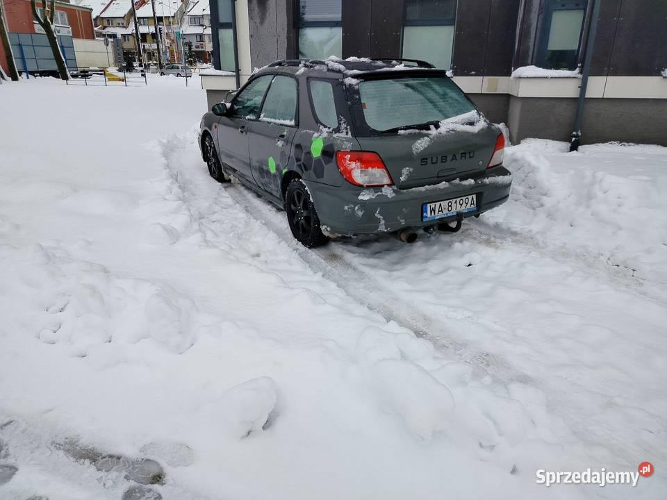 Subaru impreza 4x4 benzyna gaz sprzedam