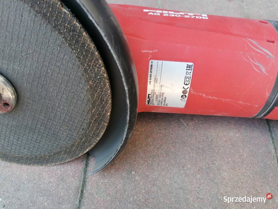 SZLIFIERKA KĄTOWA HILTi AG23027DB sprzedam