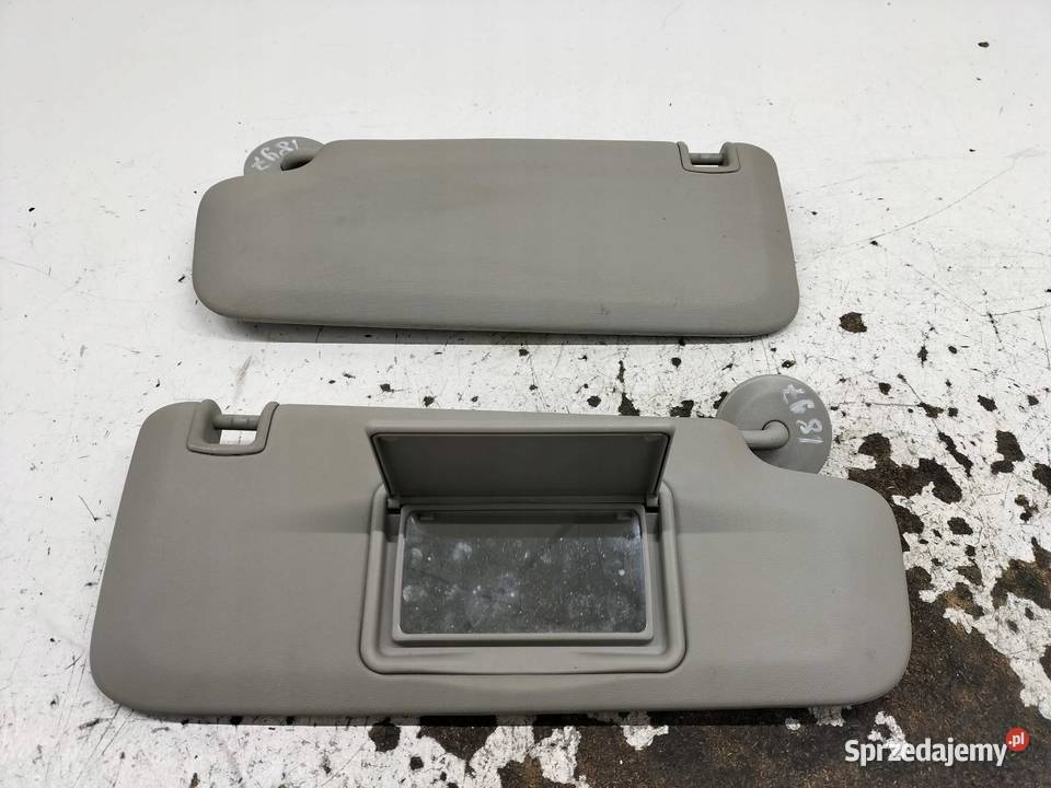 DASZKI PRZECIWSŁONECZNE LEWY PRAWY OSŁONA KPL osobowe