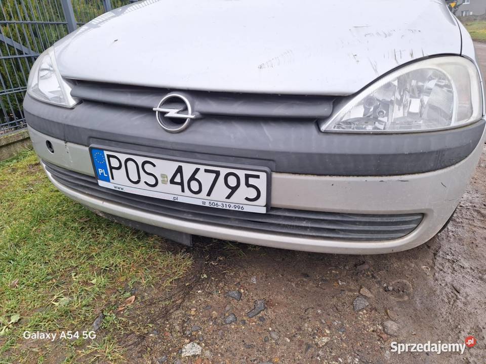 Opel corsa c srebrny Ostrów Wielkopolski