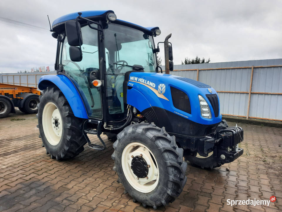 Ciągnik HOLLAND T4 4x4 65 580 mth 2017 r Rudolfowo