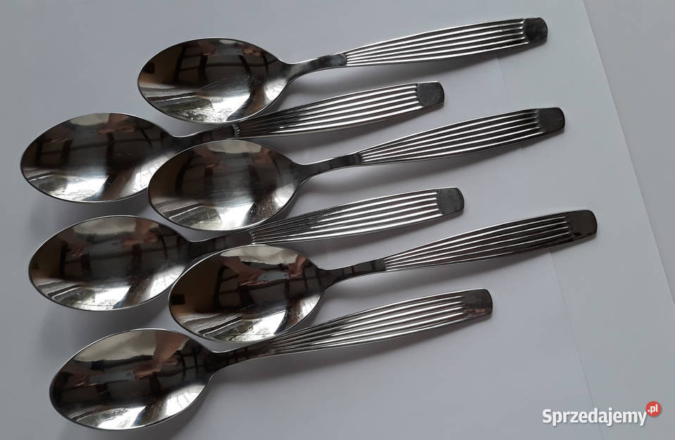 Łyżki obiadowe 1 PASECZKI PASKI Gerlach sztućce Dąbrowa Górnicza