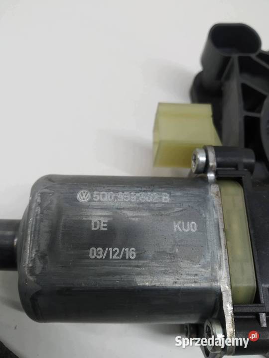 MECHANIZM SZYBY PRAWA PRZÓD 5Q0959802B Skoda Mechanizmy opuszczania szyb