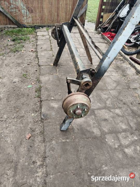 Oś do przyczepki lawety hamowana Osie i elementy zawieszenia Radziejów