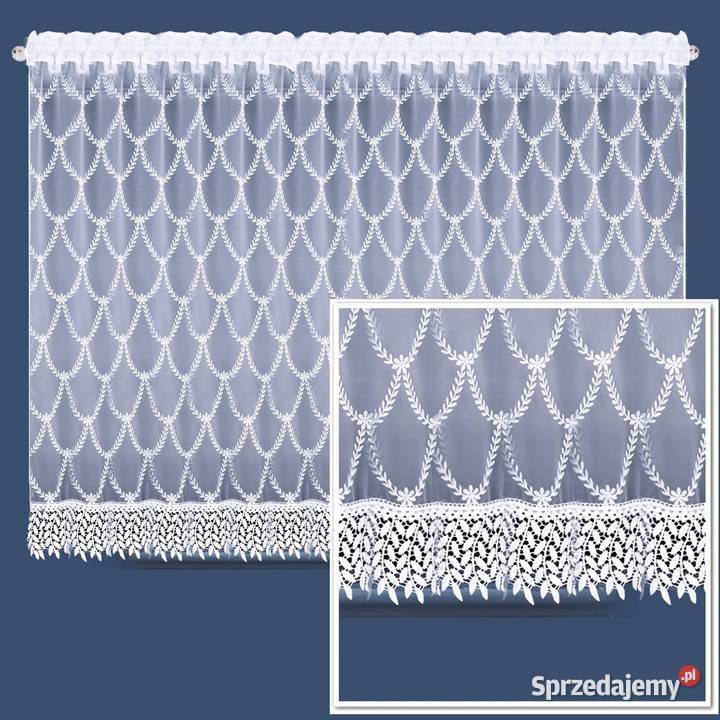 FIRANKA Gotowa FIRANY PROSTE do pokoju salonu Łowicz