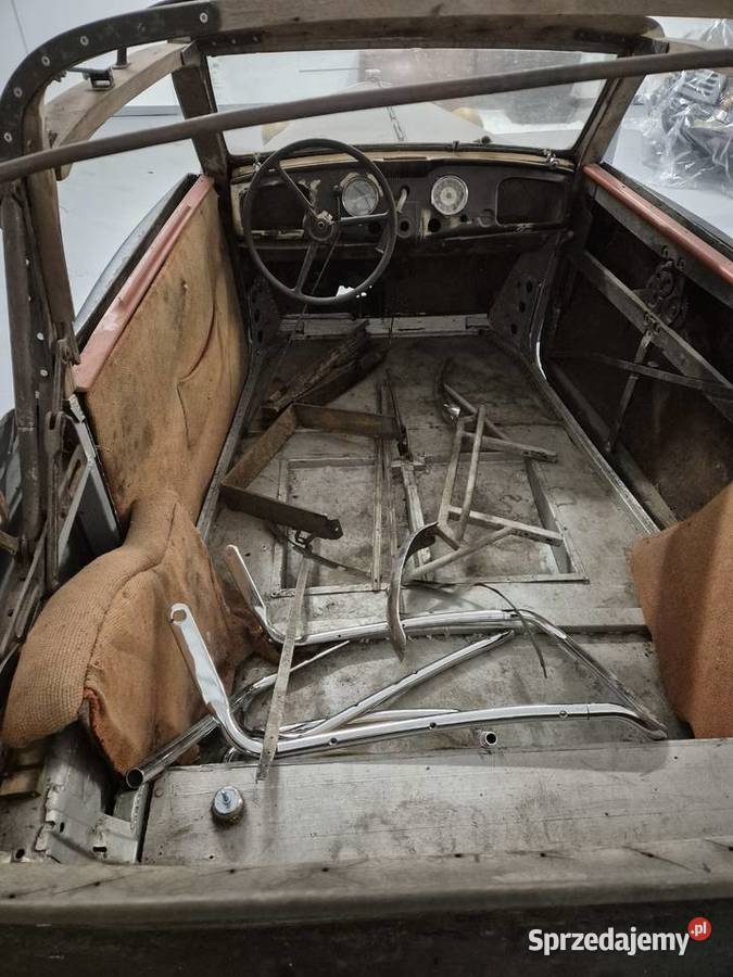 DKW F8 Cabrio Niemiec płakał mu zabierali 1939 mazowieckie Warszawa