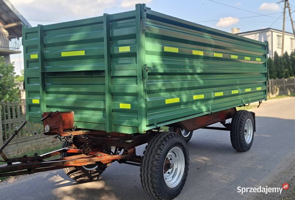 Przyczepa wywrotka 3 stronna Reisch RD80 8 ton Sieradz